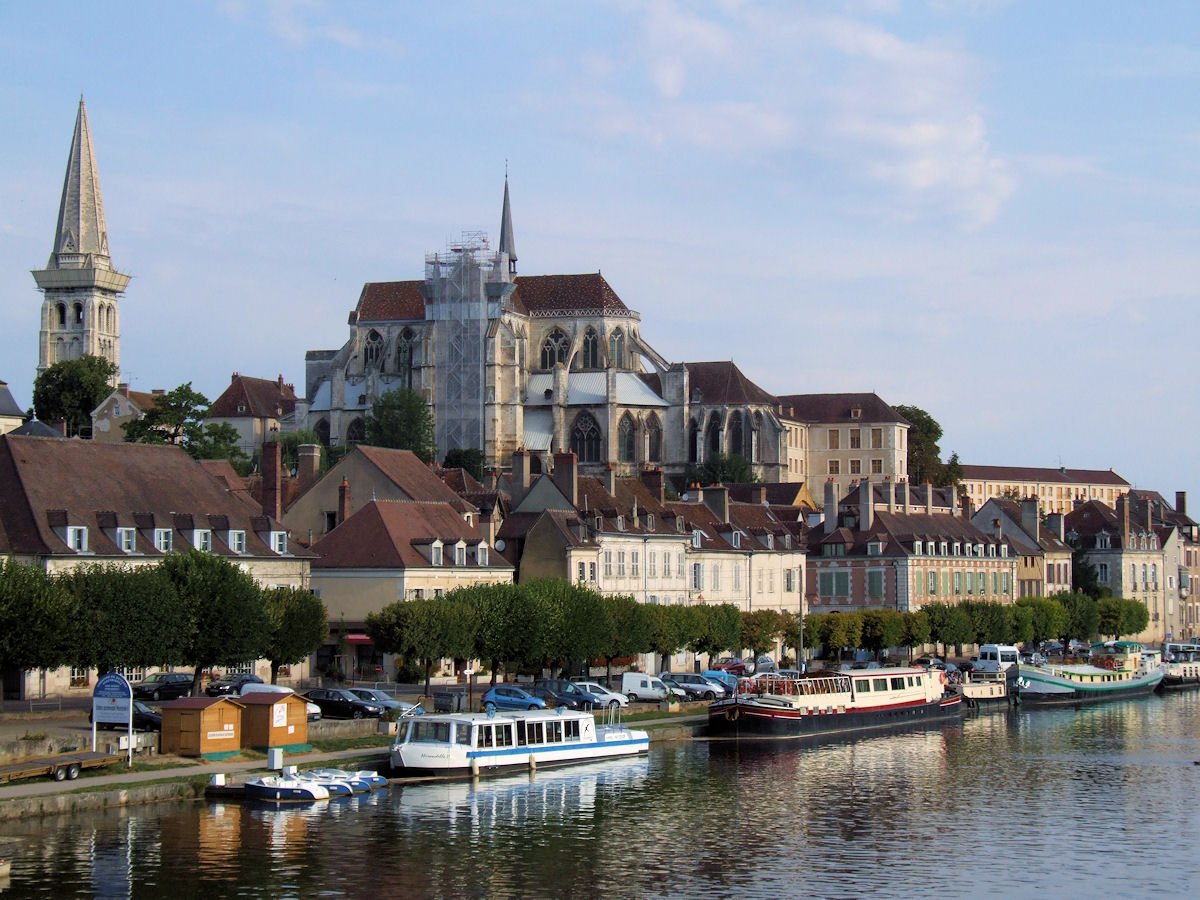 Auxerre and the Yonne River