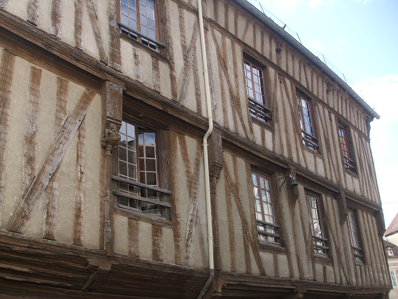 Medieval streets of Noyers-sur-Serein