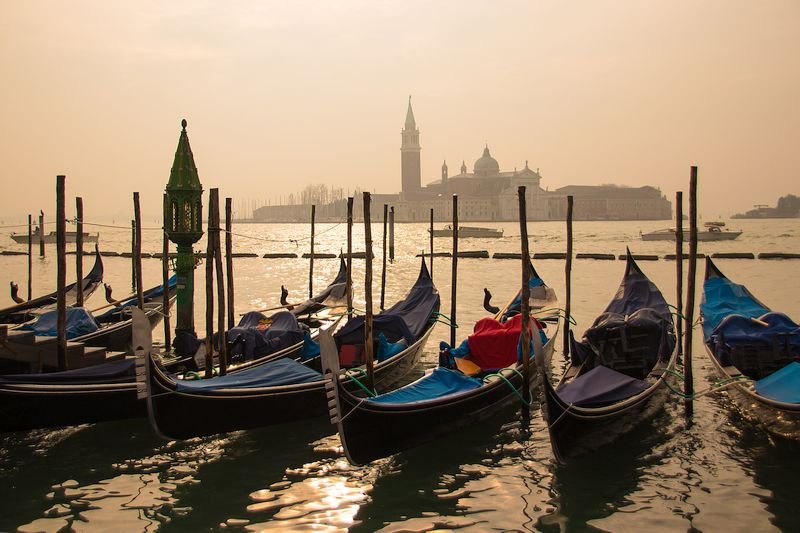 Venice from the water