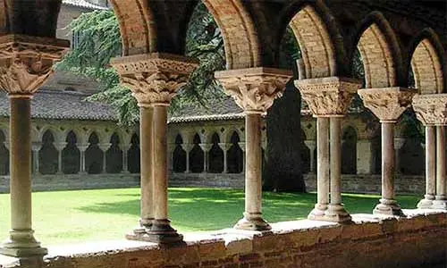 The abbey town of Moissac on the Tarn