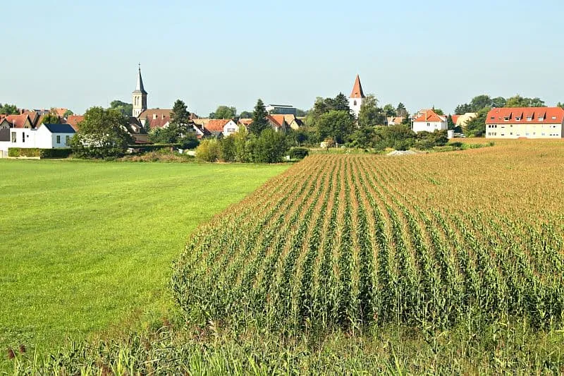 The Alsatian countryside around Saverne