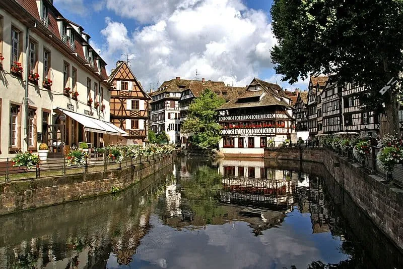 Half-timbered houses in La Petite France, Strasbourg