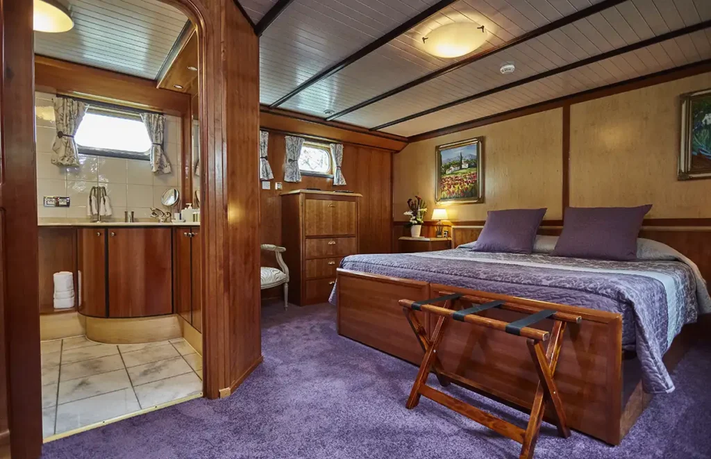 A cabin suite aboard the C'est la Vie