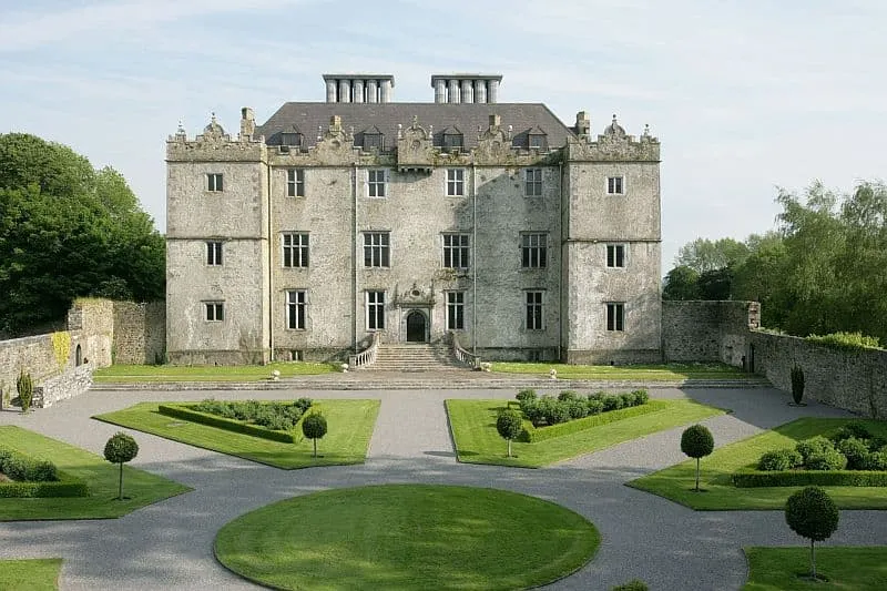 Portumna Castle and its walled gardens