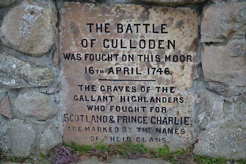 Culloden Moor, site of the 1746 battle