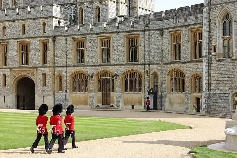 The grounds of Windsor Castle