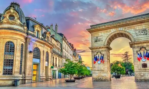 Dijon on market day