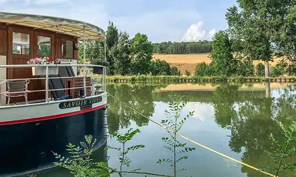 The Savoir Vivre at her mooring